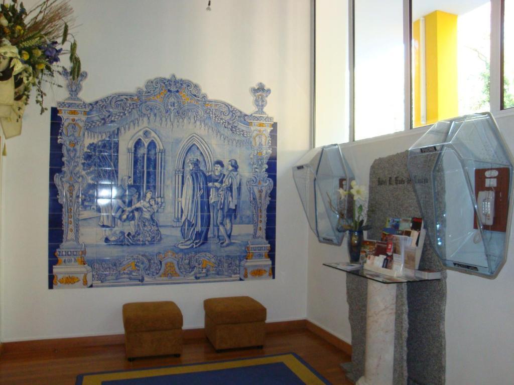 Hotel D. Ines De Castro Alcobaca Bagian luar foto